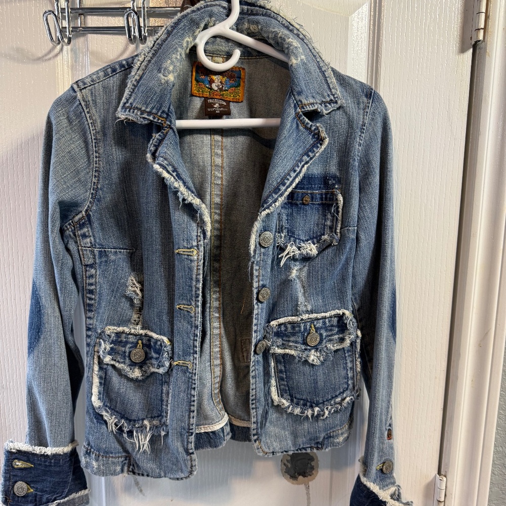 True religion women’s Jean jacket